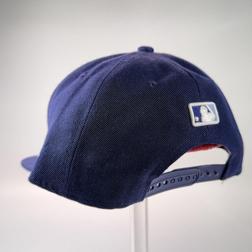 Rare Tampa Bay Rays New‎ Era Navy Identity 9Fifty SnapBack Hat - Picture 4 of 16